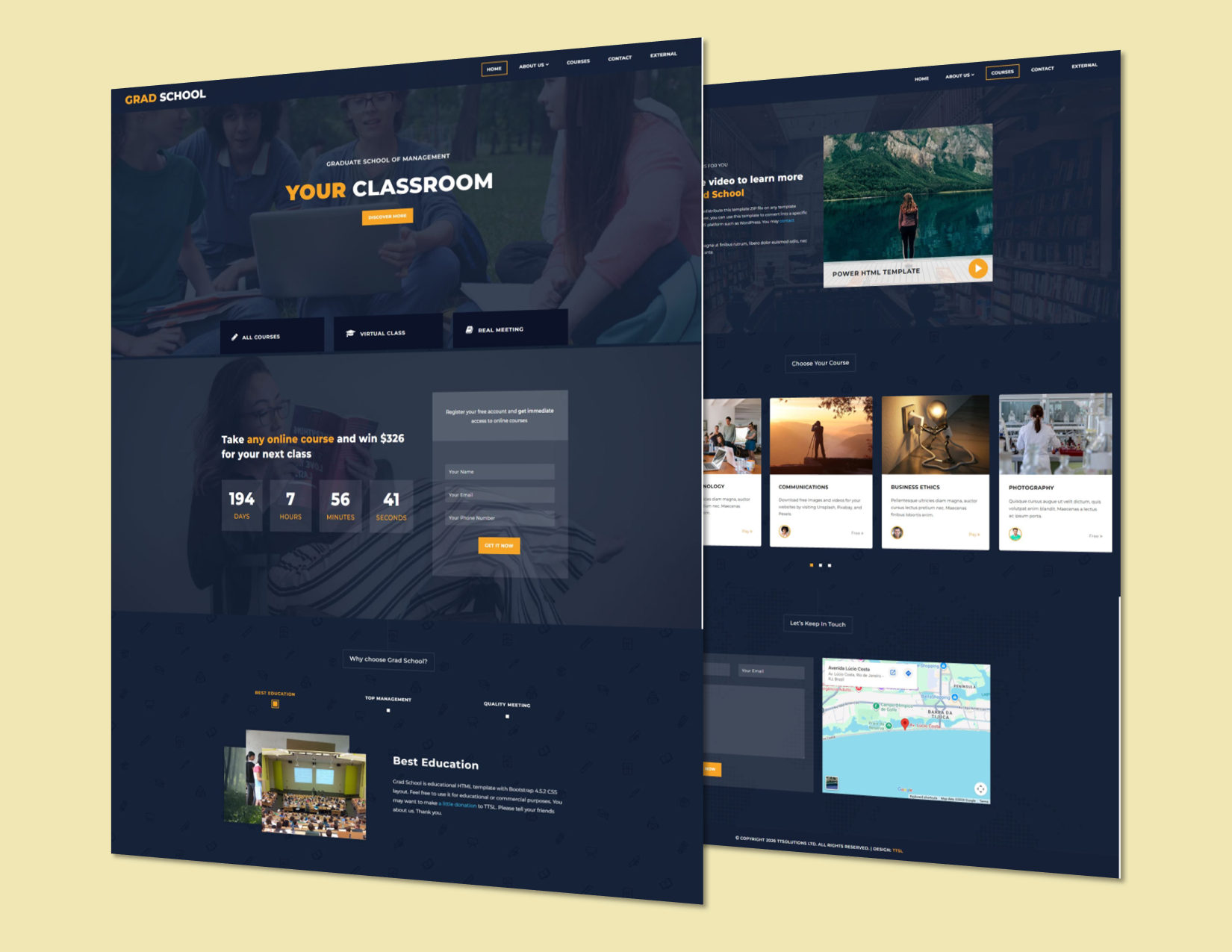 School Website/Commerce